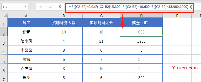 拜托，这种问题以后不要再用IF函数了