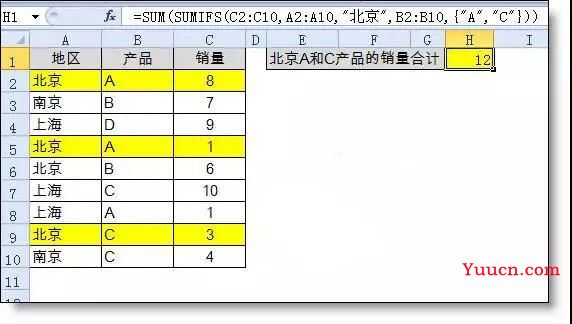 Sumifs函数的3个高级用法 Sumifs函数的3个高级用法
