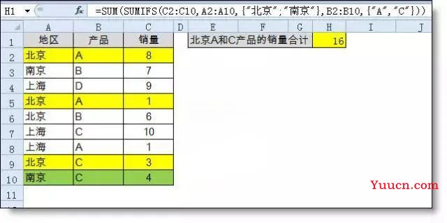 Sumifs函数的3个高级用法 Sumifs函数的3个高级用法
