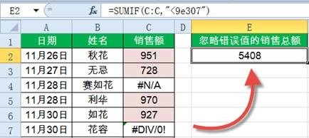 SUMIF函数,了解下! SUMIF函数,了解下!
