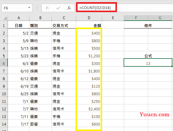 countif与sumifs函数的应用