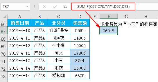 你确定你会用函数SUMIF吗?