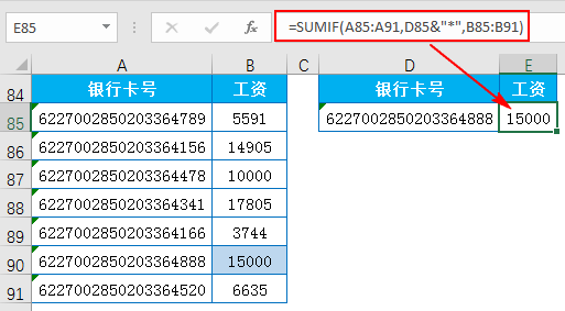 你确定你会用函数SUMIF吗?