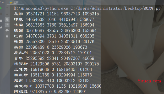 Python分析并绘制可视化动态地图,实时查询全球疫情数据(11月最新...) Python分析并绘制可视化动态地图,实时查询全球疫情数据(11月最新...)