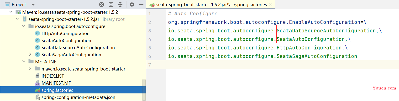 Seata 1.5.2 源码学习