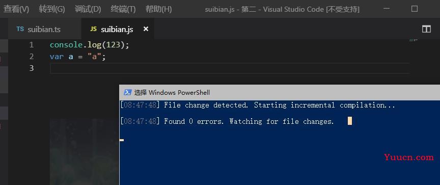自学 TypeScript 第二天 编译选项