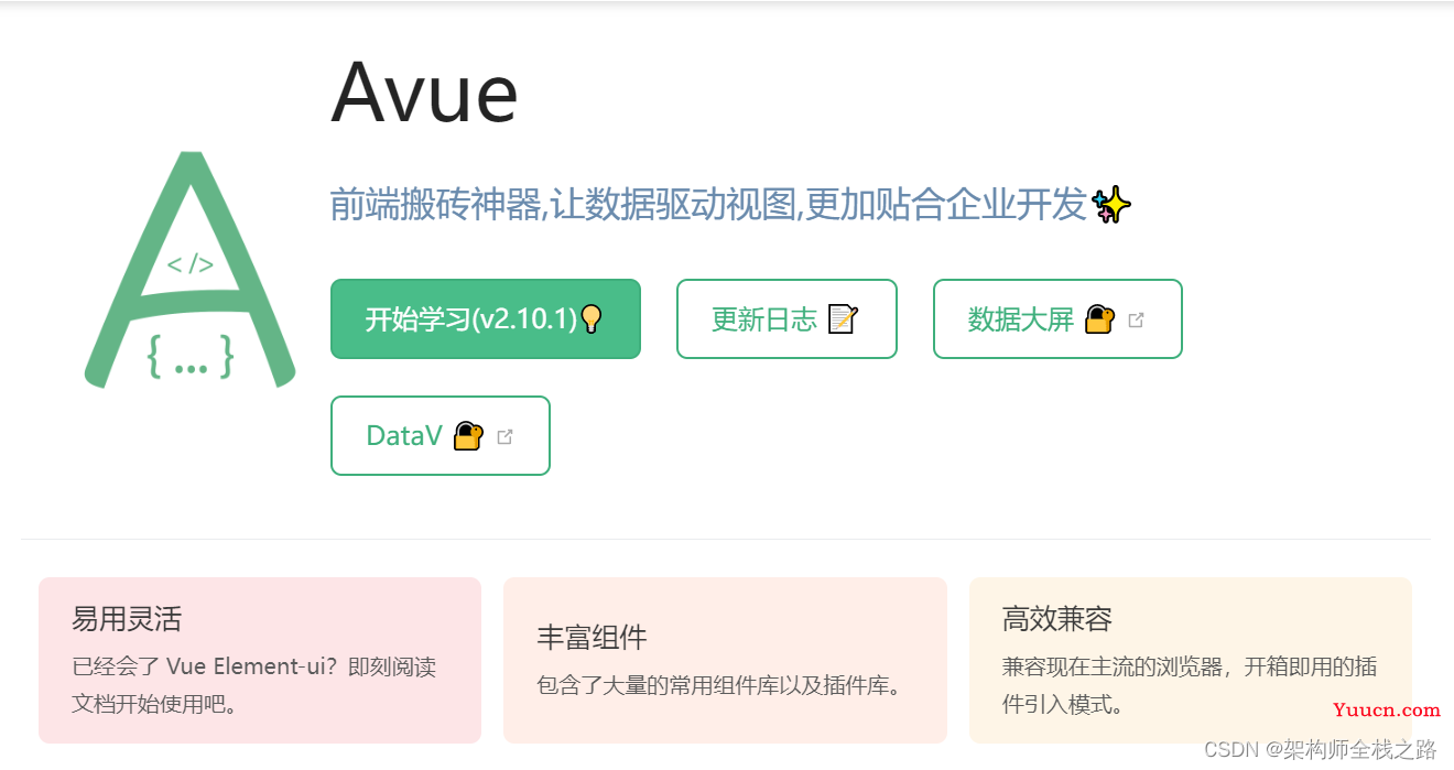 在Vue中使用Avue、配置过程及实际应用小结