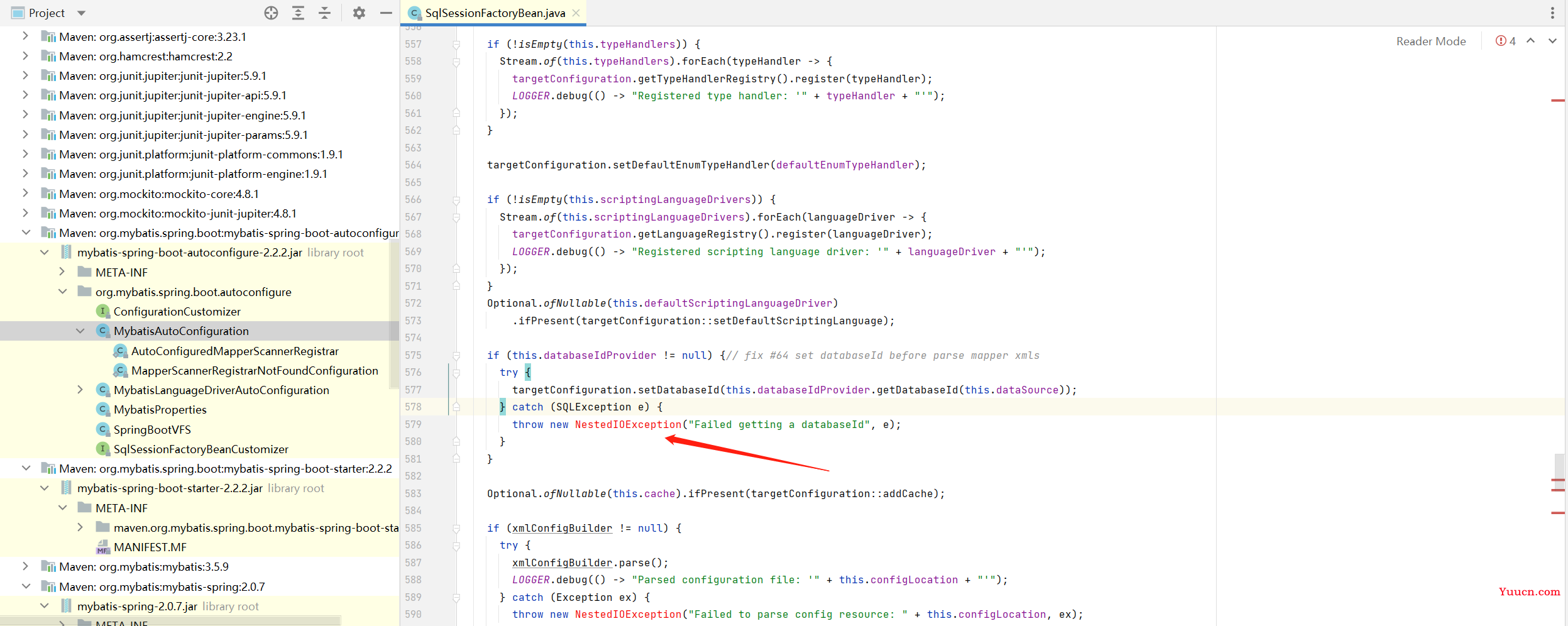 SpringBoot3整合MyBatis报错：Property ‘sqlSessionFactory‘ or ‘sqlSessionTemplate‘ are required