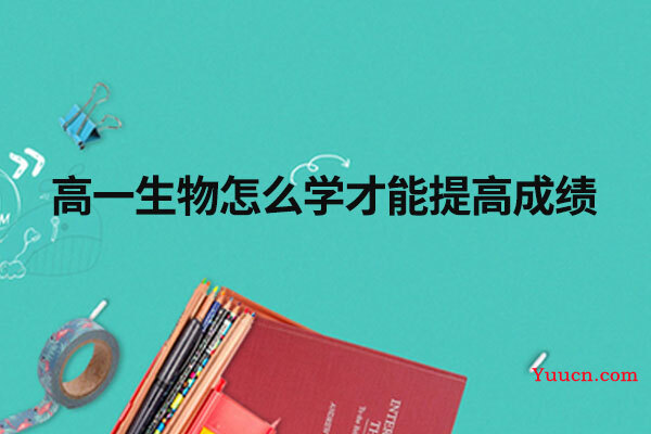 高一生物怎么学才能提高成绩