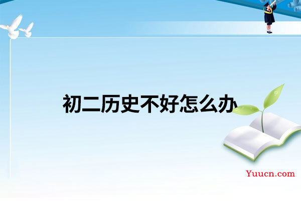 初二历史不好怎么办