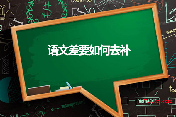 语文差要如何去补