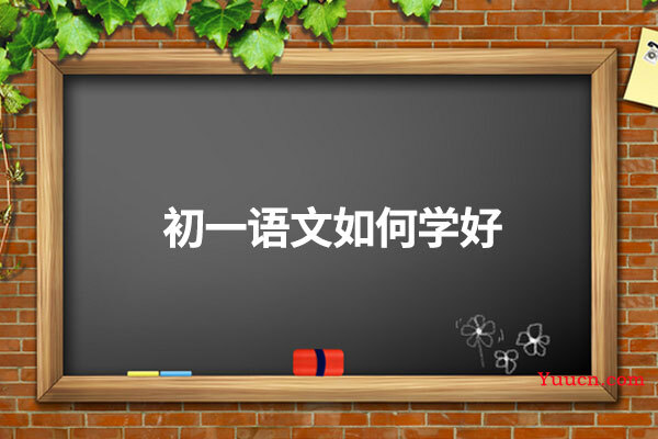 初一语文如何学好