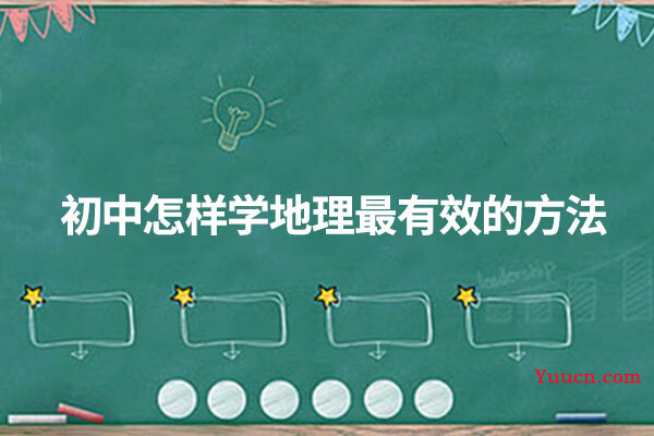 初中怎样学地理最有效的方法