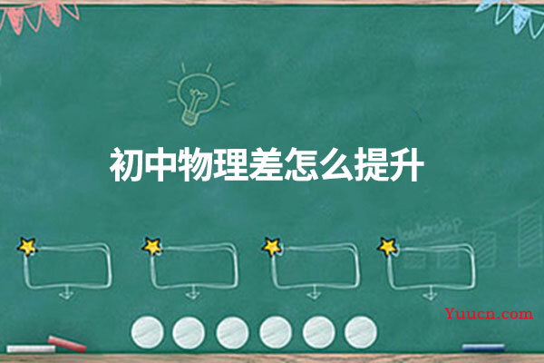 初中物理差怎么提升