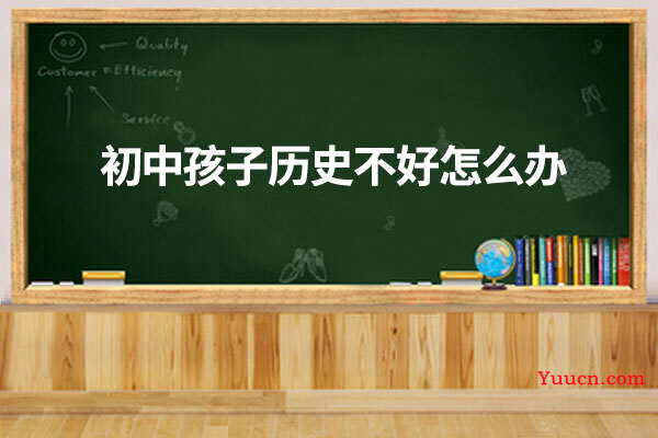 初中孩子历史不好怎么办