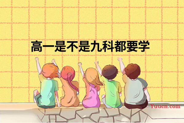 高一是不是九科都要学