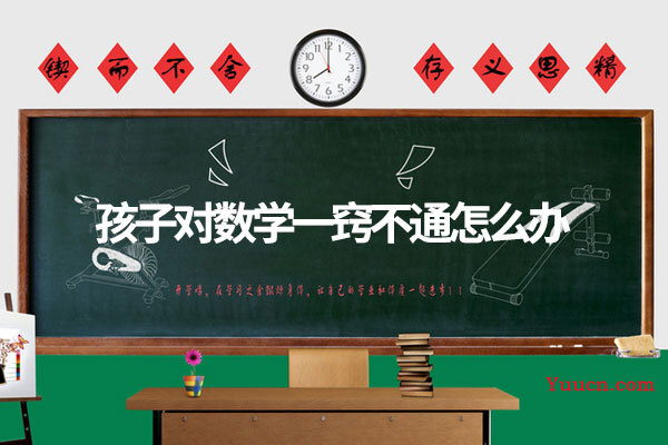 孩子对数学一窍不通怎么办