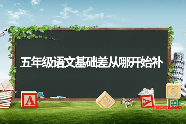 五年级语文基础差从哪开始补