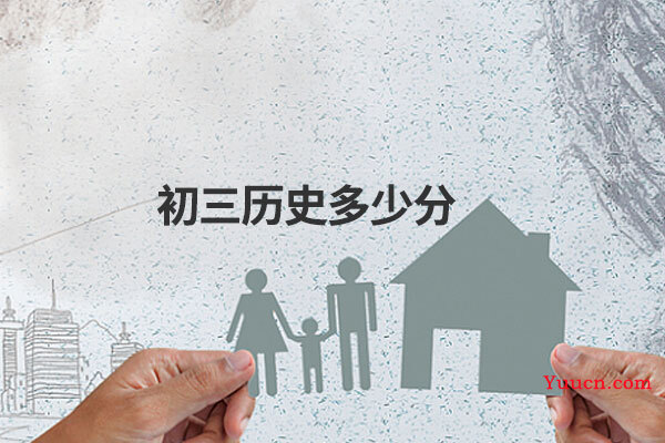 初三历史多少分