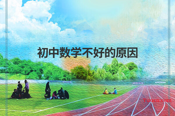 初中数学不好的原因