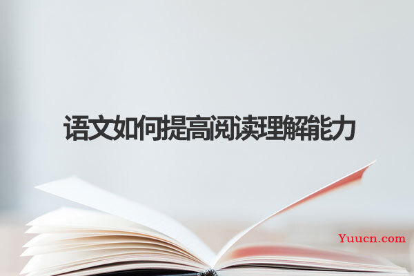 语文如何提高阅读理解能力