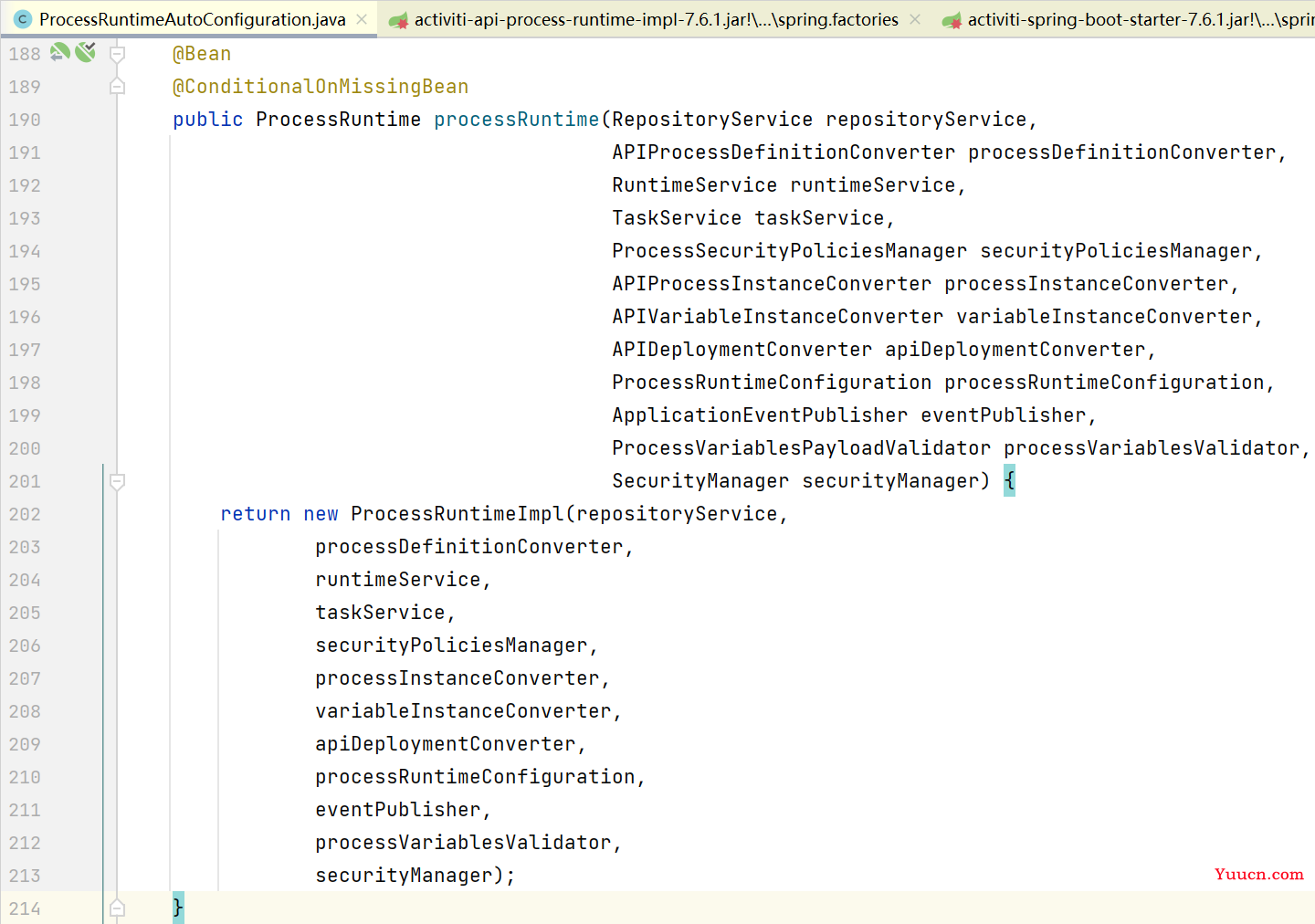 Activiti7+SpringBoot