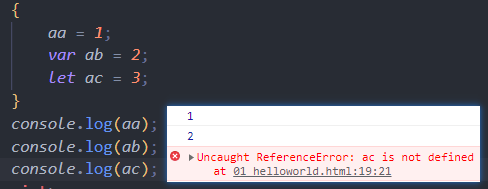 JavaScript：变量的作用域，window对象，关键字var/let与function
