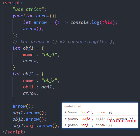 JavaScript：this指针
