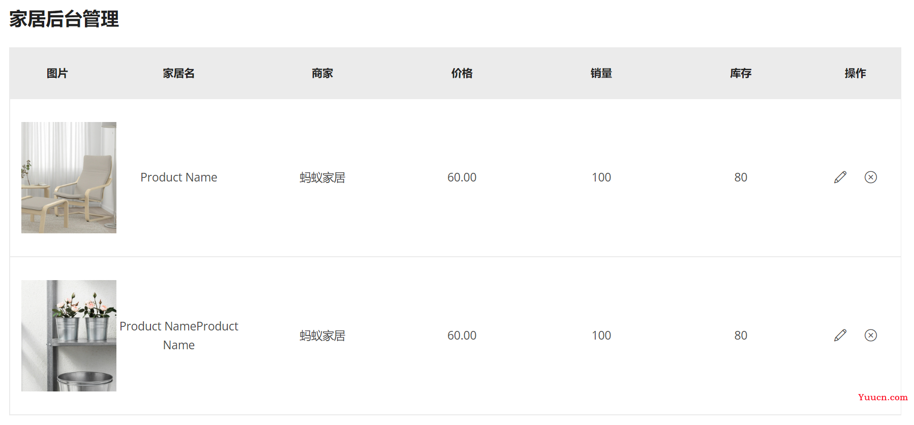 day01-家具网购项目说明