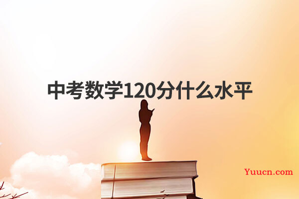 中考数学120分什么水平