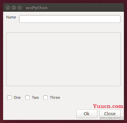 Python：界面开发，wx入门篇