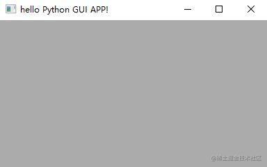 Python：界面开发，wx入门篇