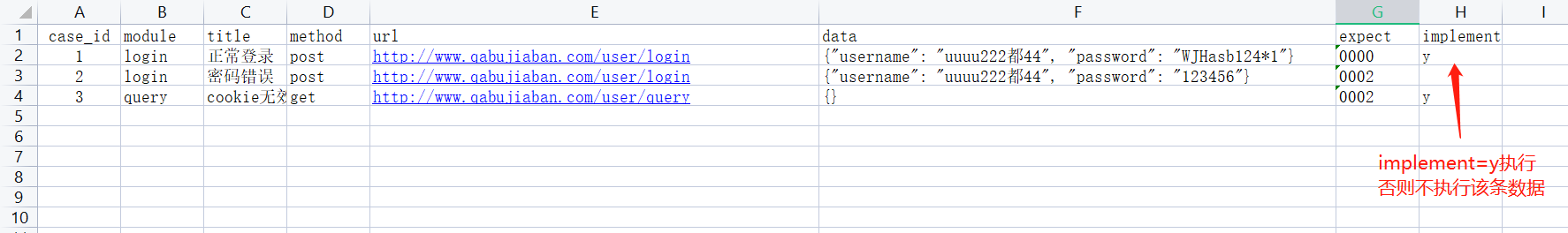 Python unittest+ddt+openpyxl接口自动化