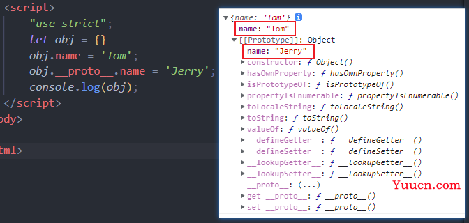 JavaScript：原型(prototype)
