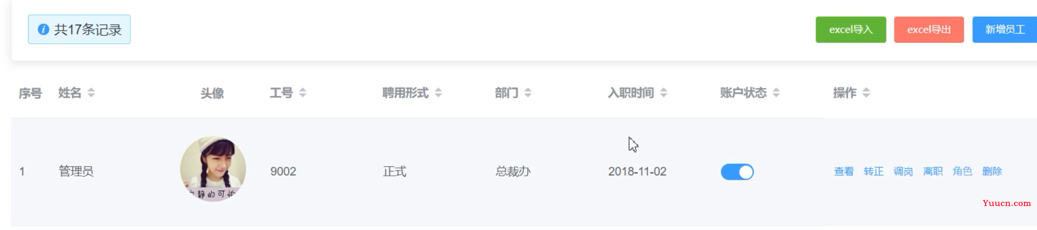 rbac权限管理