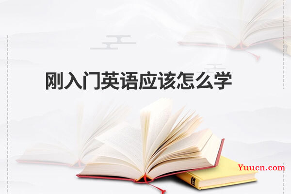 刚入门英语应该怎么学