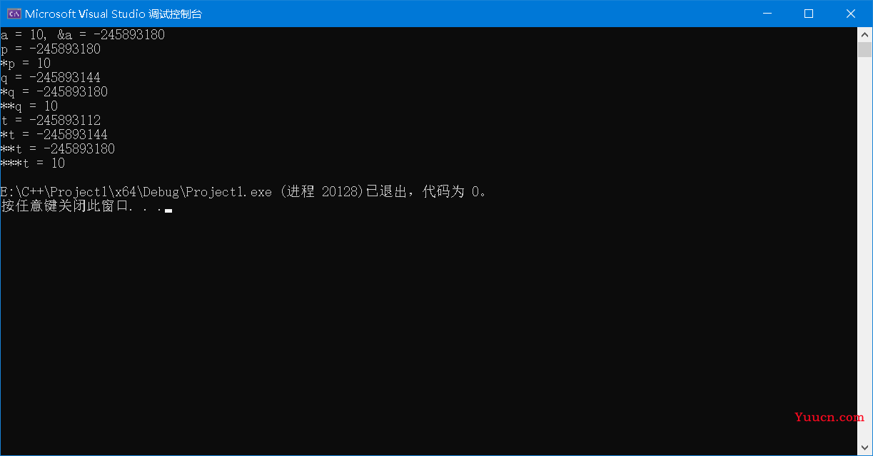 C/C++基础知识——对指针的理解 C/C++基础知识——对指针的理解