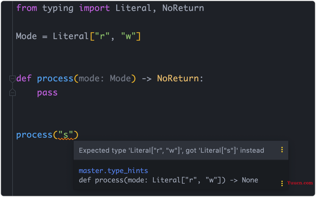 Python 类型注解