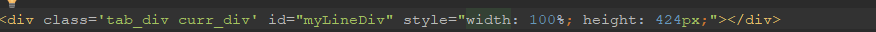 Java＋Jquer实现趋势图
