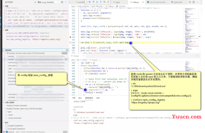 记录--前端项目中运行 npm run xxx 的时候发生了什么？