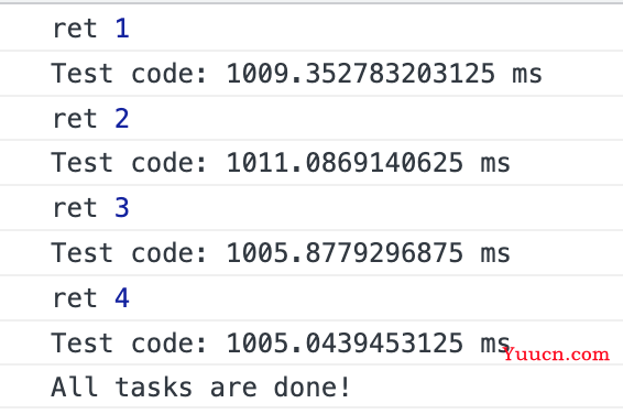 JavaScript 实现异步任务循环顺序执行