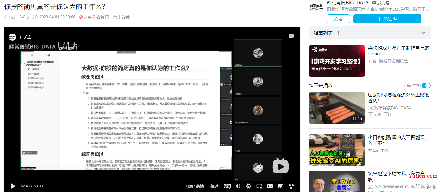 大数据-你投的简历真的是你认为的工作么？