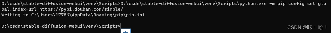 AUTOMATIC1111/stable-diffusion-webui安装教程