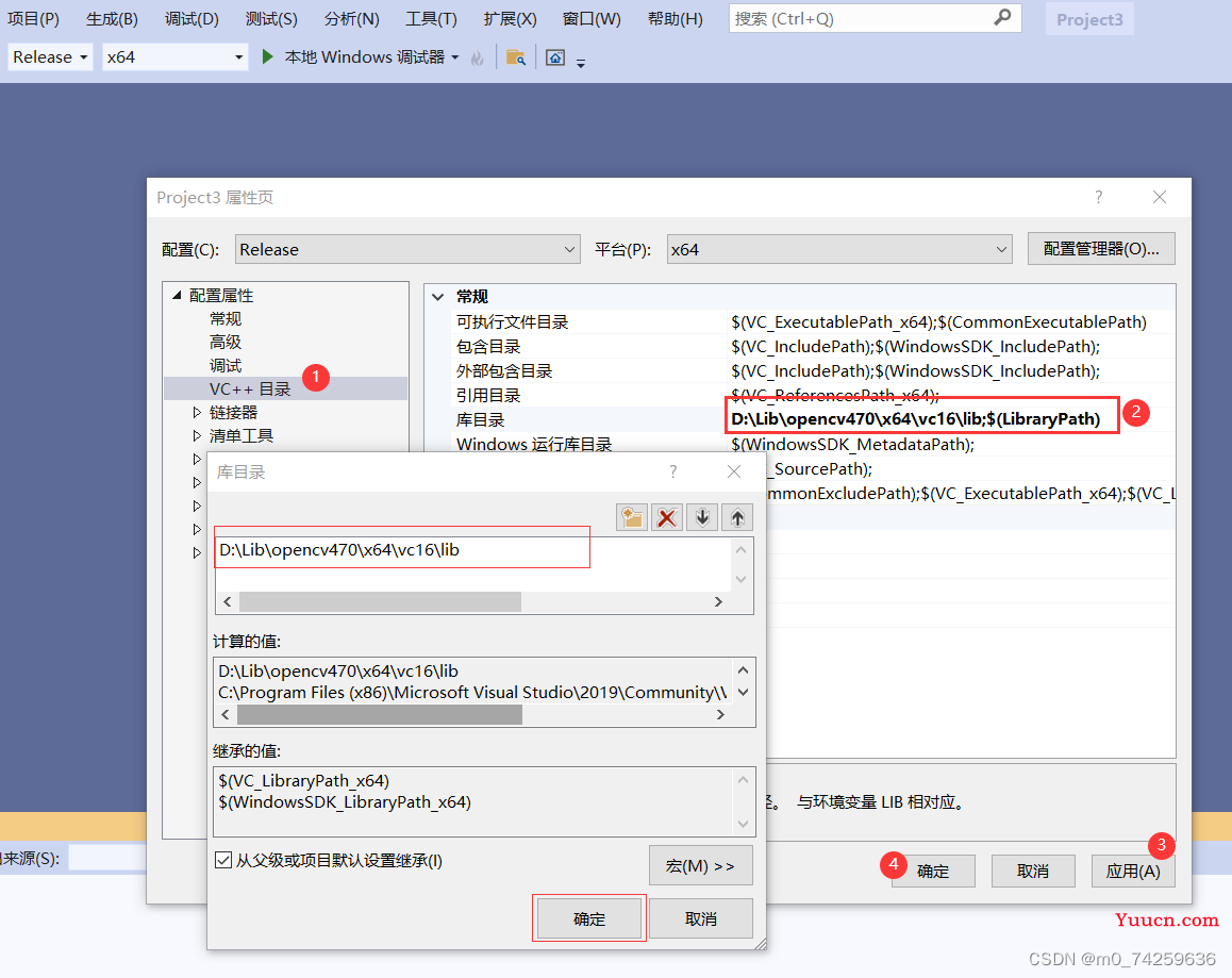 opencv 一 基本运行环境配置（下载安装、编写代码、配置环境）