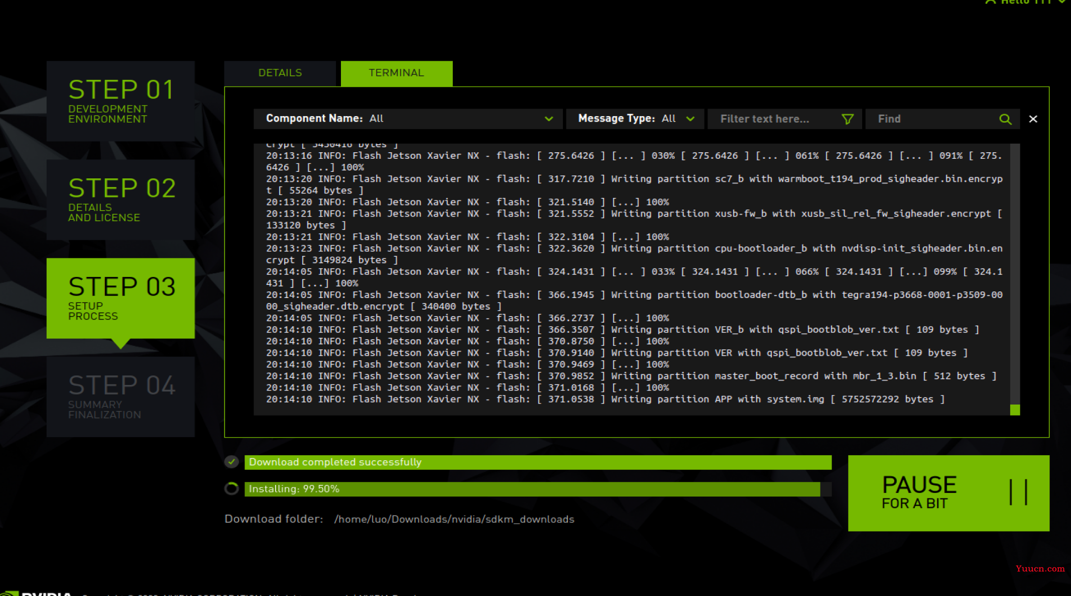 Jetson Xavier NX刷机安装Ubuntu20.04,配置CUDA,cuDNN,Pytorch等环境教程(英伟达官方源安装,理论适用其它Jetson设备) Jetson Xavier NX刷机安装Ubuntu20.04,配置CUDA,cuDNN,Pytorch等环境教程(英伟达官方源安装,理论适用其它Jetson设备)