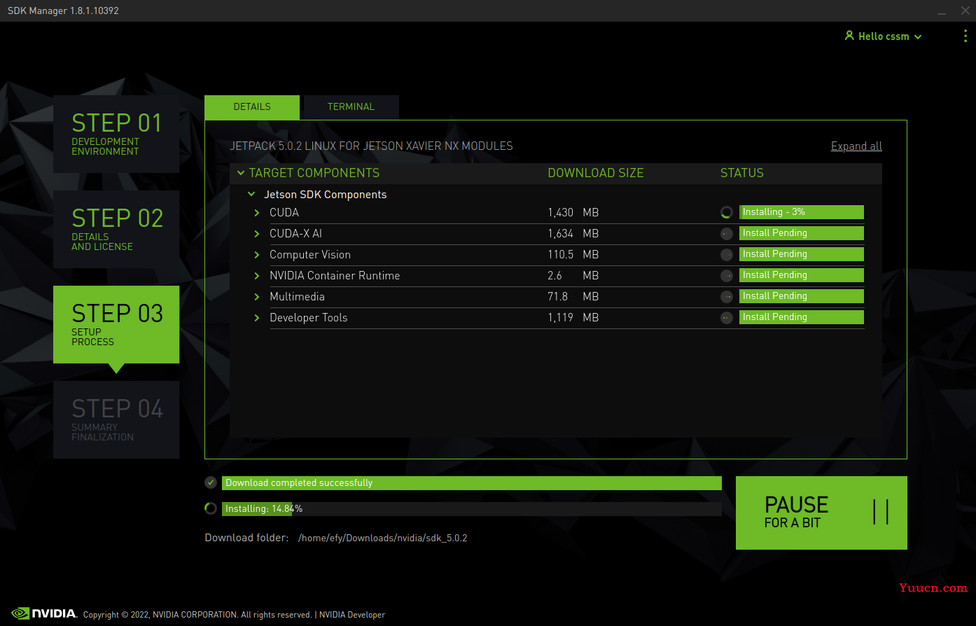 Jetson Xavier NX刷机安装Ubuntu20.04,配置CUDA,cuDNN,Pytorch等环境教程(英伟达官方源安装,理论适用其它Jetson设备) Jetson Xavier NX刷机安装Ubuntu20.04,配置CUDA,cuDNN,Pytorch等环境教程(英伟达官方源安装,理论适用其它Jetson设备)
