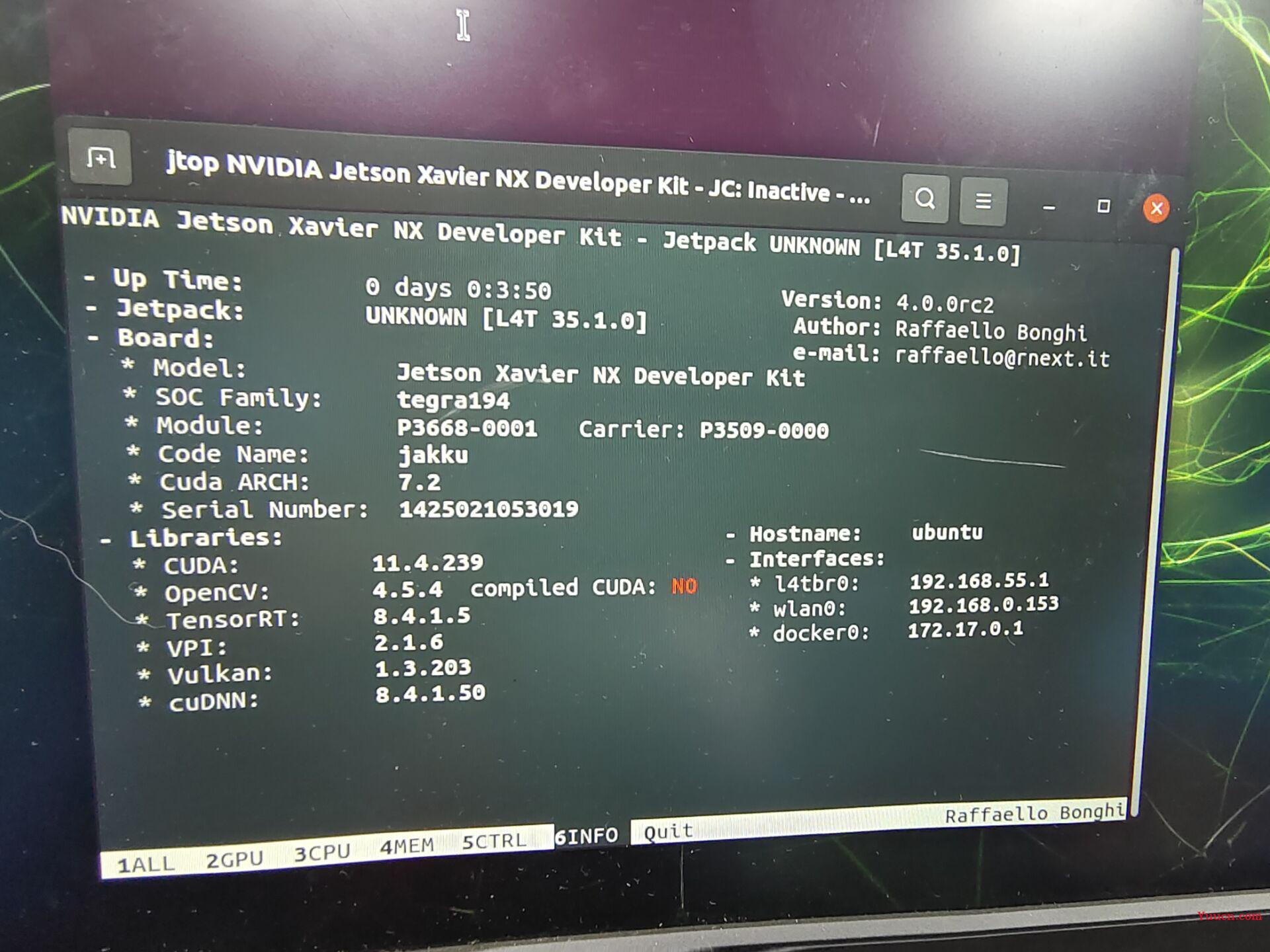 Jetson Xavier NX刷机安装Ubuntu20.04,配置CUDA,cuDNN,Pytorch等环境教程(英伟达官方源安装,理论适用其它Jetson设备) Jetson Xavier NX刷机安装Ubuntu20.04,配置CUDA,cuDNN,Pytorch等环境教程(英伟达官方源安装,理论适用其它Jetson设备)