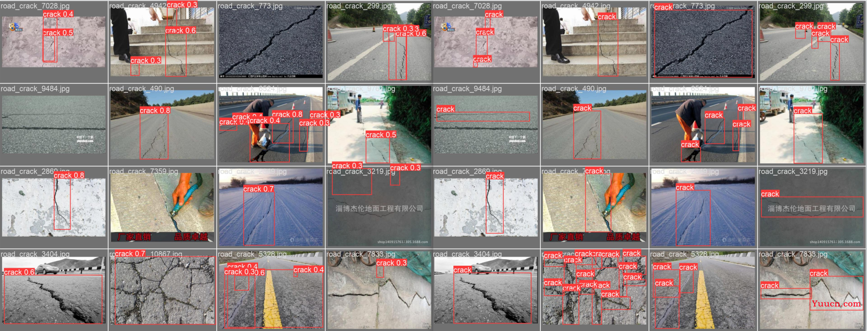 python基于融合SPD-Conv改进yolov5与原生yolov5模型实践路面裂痕裂缝检测 python基于融合SPD-Conv改进yolov5与原生yolov5模型实践路面裂痕裂缝检测