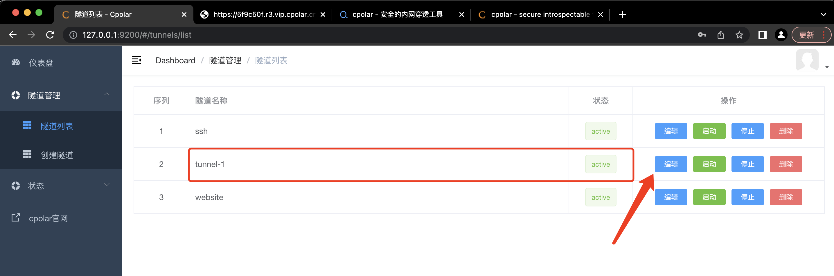使用 cpolar 内网穿透将本地 web 网站发布上线（无需服务器）