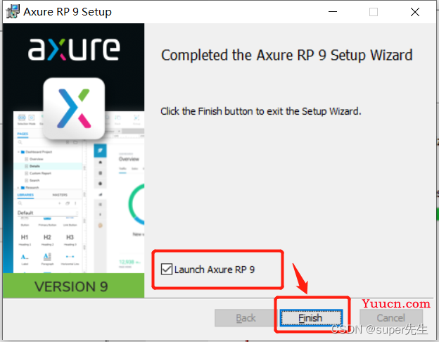 全网超详细的【Axure】Axure RP 9的下载、安装、中文字体、授权